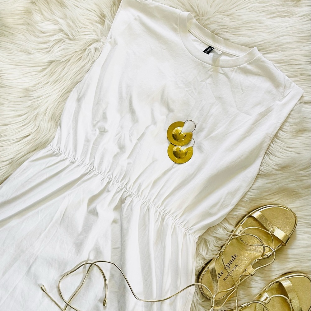 White 100% cotton H&M Dress